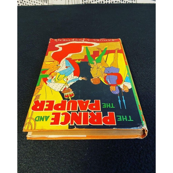 The Prince and the Pauper By Samuel L. Clemens Goldsmith Publishing Co VTG HC - Picture 6 of 16